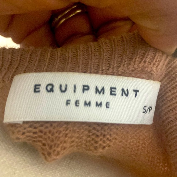 Equipment Cashmere and Silk Combo Dress - Picture 4 of 4